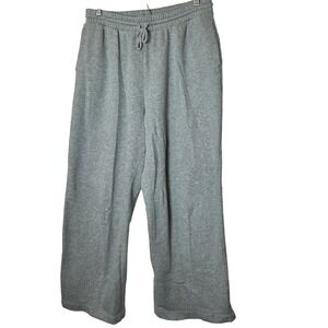 Old Navy So Comfy gray wide leg sweatpants Womens size large